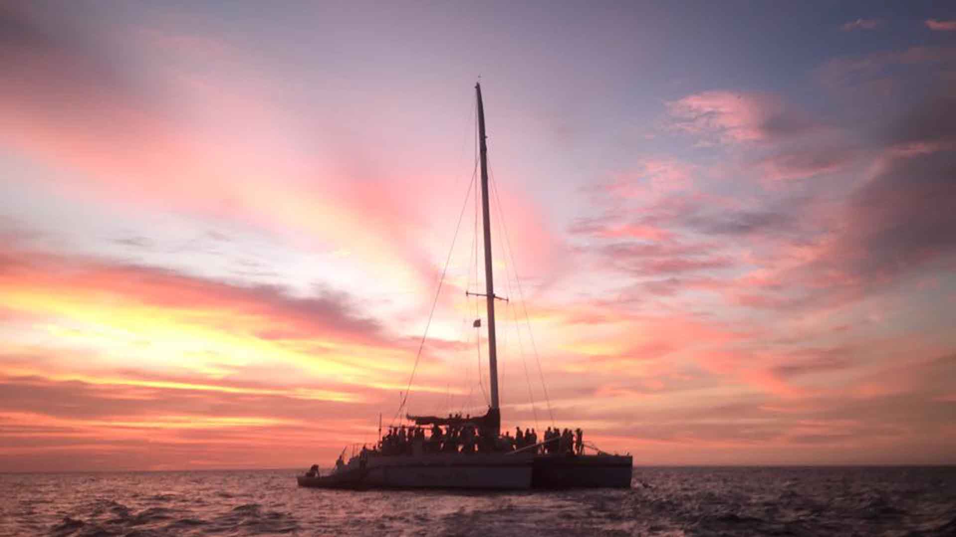 catamaran snorkel sail costa rica